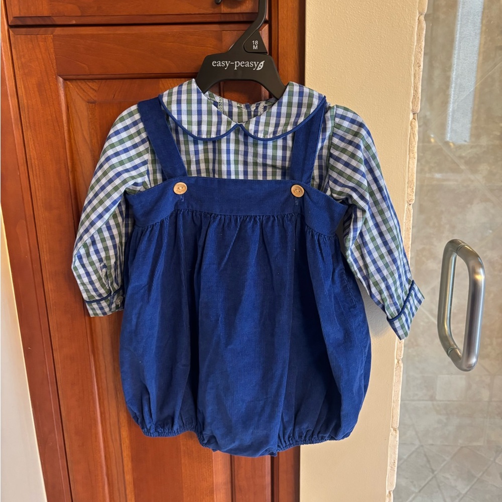 Little English Corduroy Bubble Set